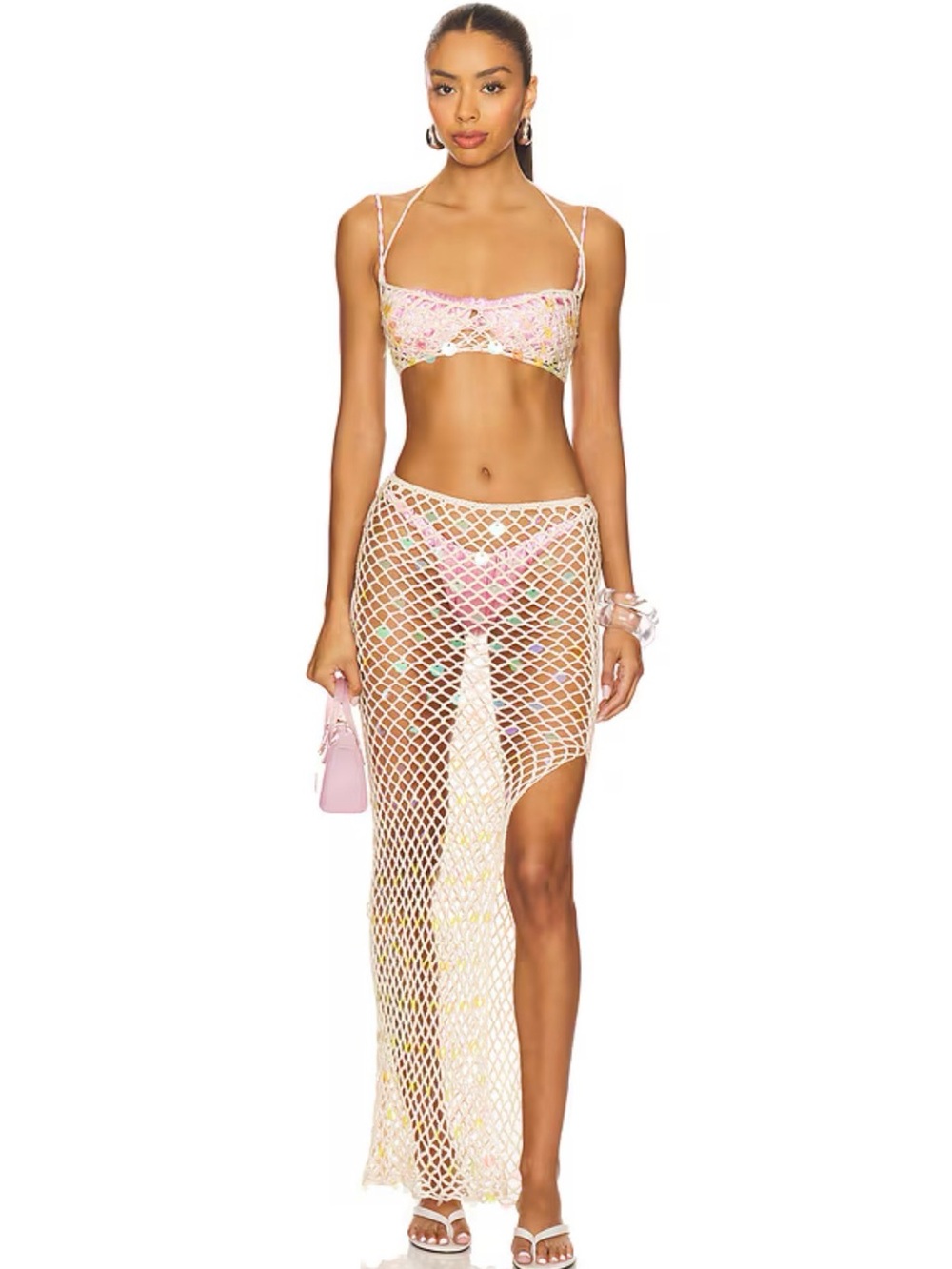 Marlie Skirt Set in Natural